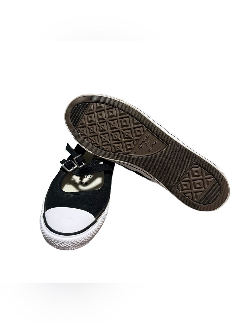 Converse Chuck Taylor All Star Dainty Mary Jane Shoe Women's 9 Black Sneaker - Picture 7 of 7